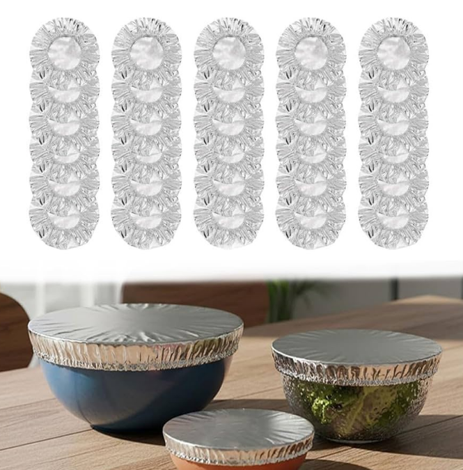 Reusable Aluminum Foil Food Cover