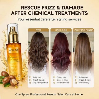 Argan Oil Anti-Frizz Hair Spray For Women