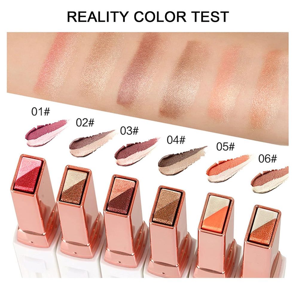 12 Colore Glitter Eye-shadow Stick Set